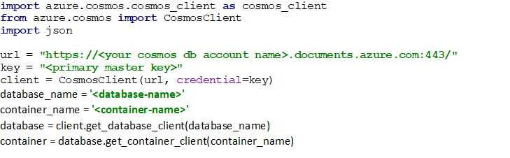 Azure Cosmos DB service